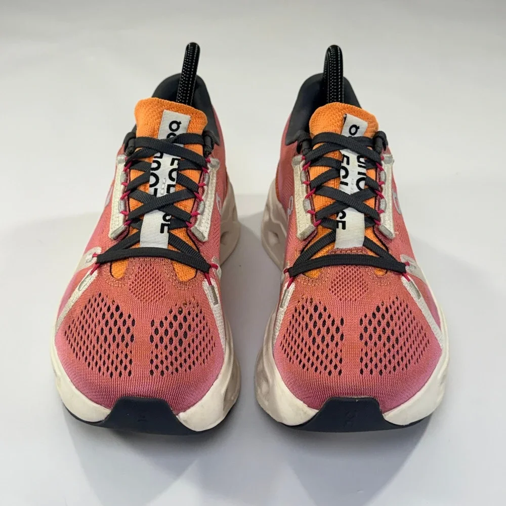 On Cloudeclipse Running Shoes Womens 7 Pink Orange Performance Athletic